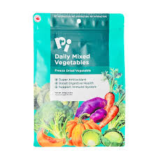 Freeze-dried mixed vegetables